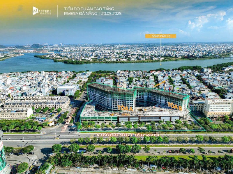 Tòa A dự án Masteri Rivera Đà Nẵng - Chính thức nhận Booking