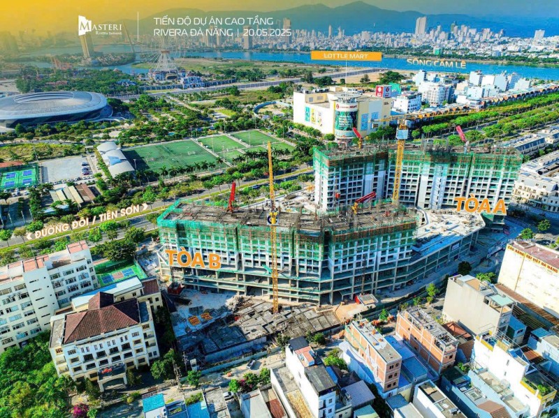 Tòa A dự án Masteri Rivera Đà Nẵng - Chính thức nhận Booking