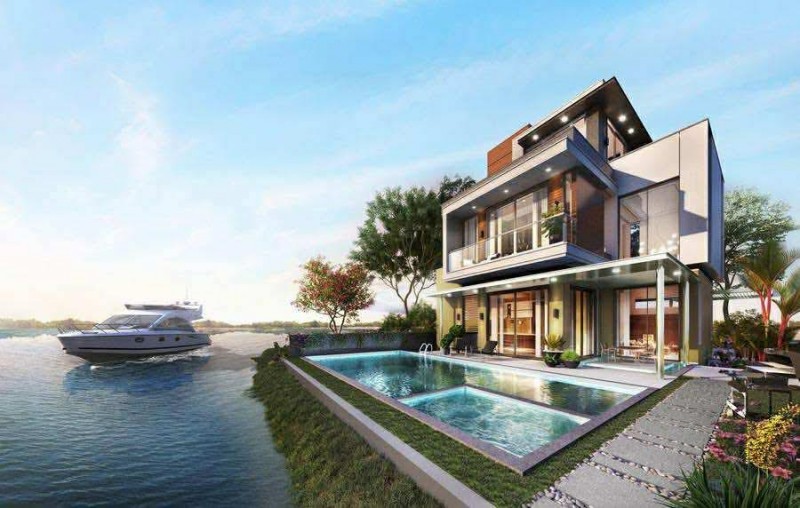 BÁN NHANH LÔ ĐẤT 350M2, MT25M FULL THỔ CƯ, NGỌC THỤY LONG BIÊN, VIEW SÔNG 23 TỶ