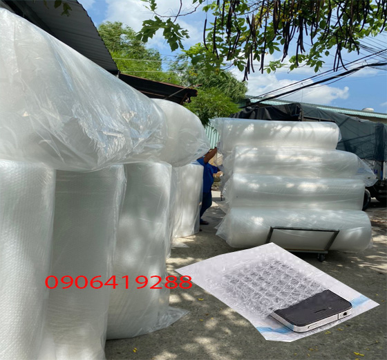 Xưởng sản xuất túi xốp hơi gói hàng điện tử chống va đập