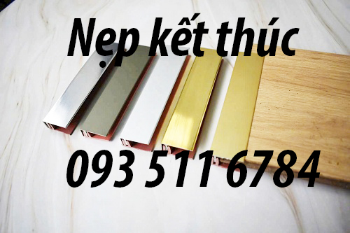 Nẹp góc chữ V Inox vàng nẹp F nhôm kết thúc La inox cuộn