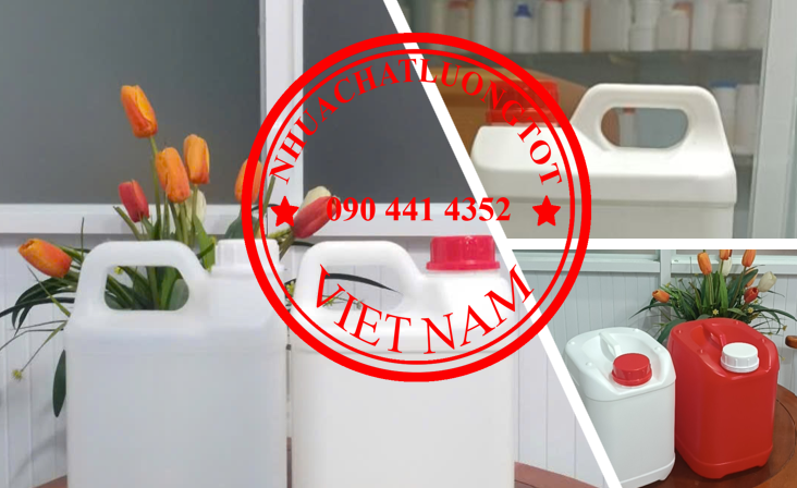Can Nhựa Chuyên Dụng Bảo Vệ Hóa Chất 500ml, 1 lít, 2 lít, 5 lít 
