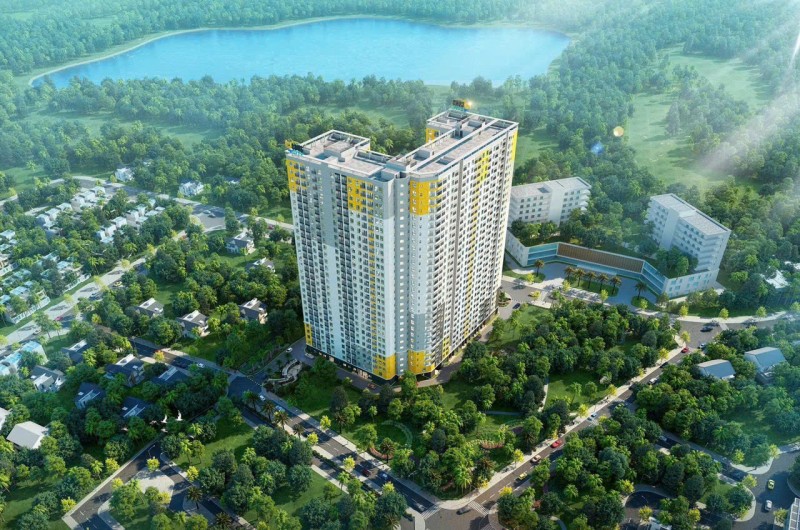 Thuê Chung Cư 2PN Ban Công Bcons, Phúc Đạt, HT Pearl gần ĐH BKU, USSH
