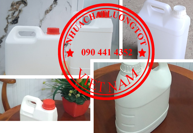 CHUYÊN PP CAN NHỰA 1 LÍT, CAN VUÔNG  1 LÍT TRẮNG, CAN NHỰA 1 LÍT TRÒN