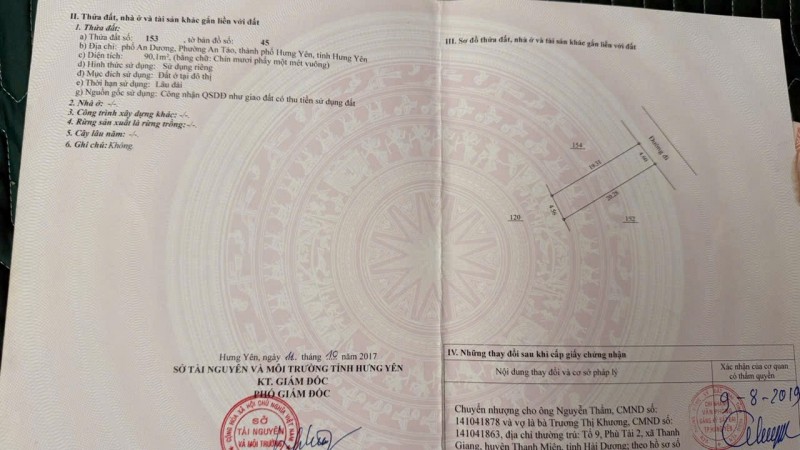 ĐẤT CHÍNH CHỦ - Cần Bán Nhanh 2 Lô Đất Vị Trí Đắc Địa Tại TP Hưng Yên