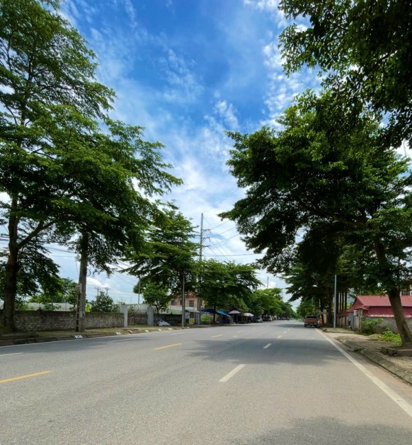 Bán đất 90m2 Phúc Hoà,Phúc Thọ, lô góc 2 thoáng, đường thông ô tô tránh