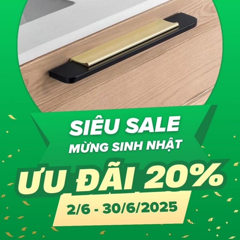 Tay nắm tủ NK437 - Ưu đãi 20% toàn bộ sản phẩm