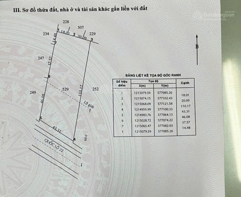 ĐẤT ĐẸP - GIÁ SIÊU TỐT - CHÍNH CHỦ Cần Bán Nhanh Lô Đất  Vị Trí Tại Huyện Củ Chi, TP HCM