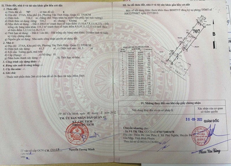 BÁN NHANH MẶT TIỀN ĐẸP – TRƯƠNG THỊ HOA, P.TÂN THỚI HIỆP, Q12, GIÁ RẺ