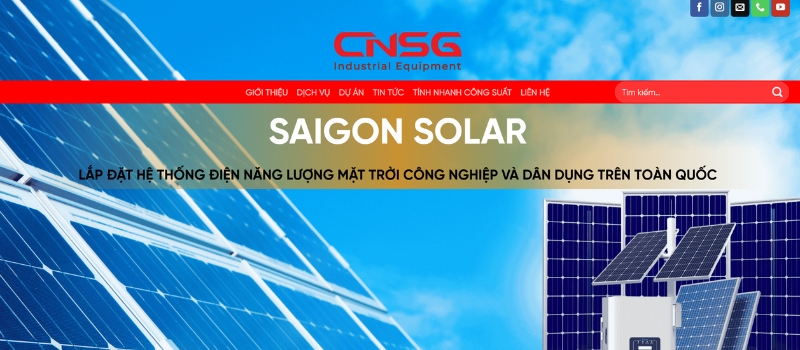 Saigon Solar chuyên giải pháp điện năng lượng mặt trời với kinh nghiệm 16 năm