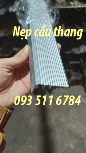 Nẹp ron gạch U10 nhôm Inox nẹp V góc tường nẹp góc âm