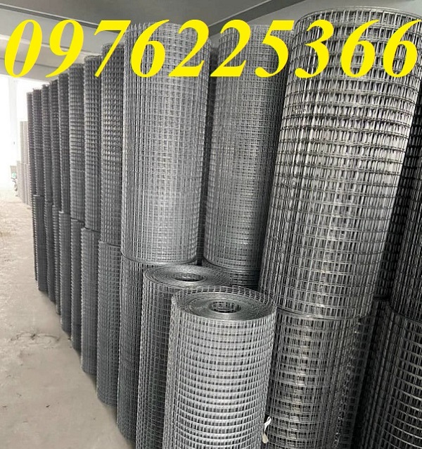 Lưới hàn mạ kẽm cuộn D2, D3, D4 ô 50x50