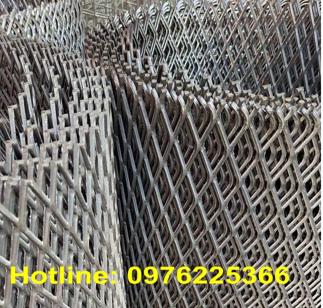 Lưới thép dập giãn, lưới thép kéo giãn 