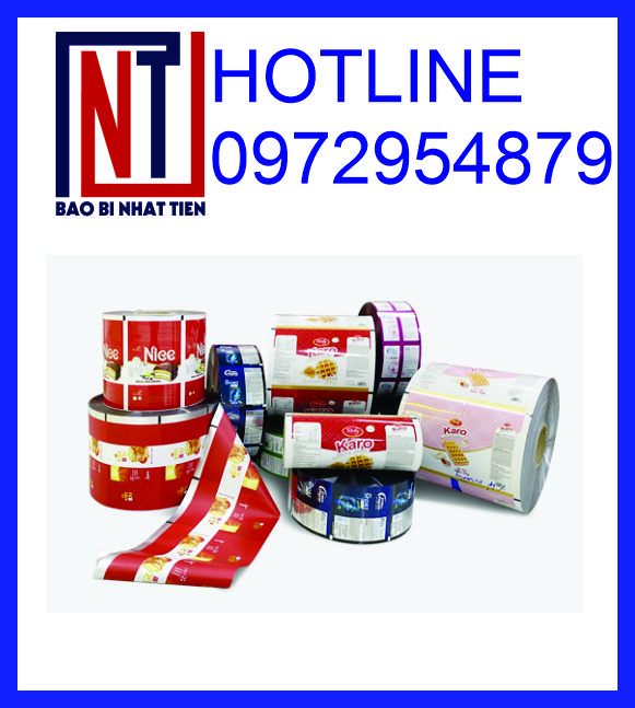 Sản xuất bao bì bánh kẹo dạng cuộn, cuộn màng bánh kẹo