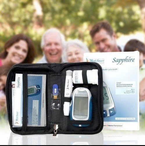 THIẾT BỊ Y TẾ 4H : Máy đo đường huyết Medismart Sapphire Plus