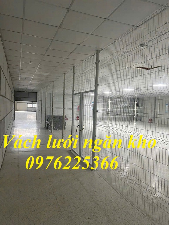 Cung cấp vách lưới ngăn kho, vách lưới ngăn xưởng tại Hà Nội 