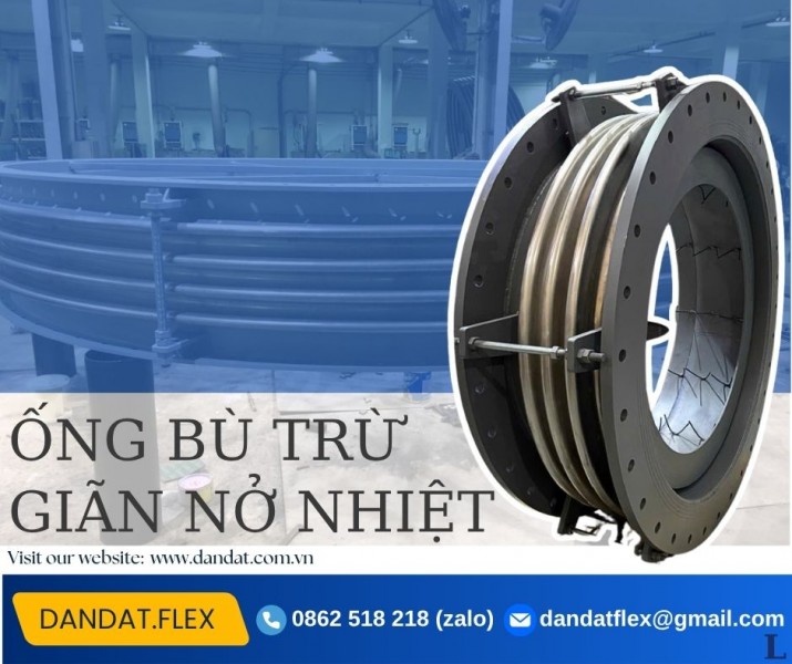 Khớp nối bù trừ giãn nở, ống giãn nở inox, khớp nối mềm inox 304