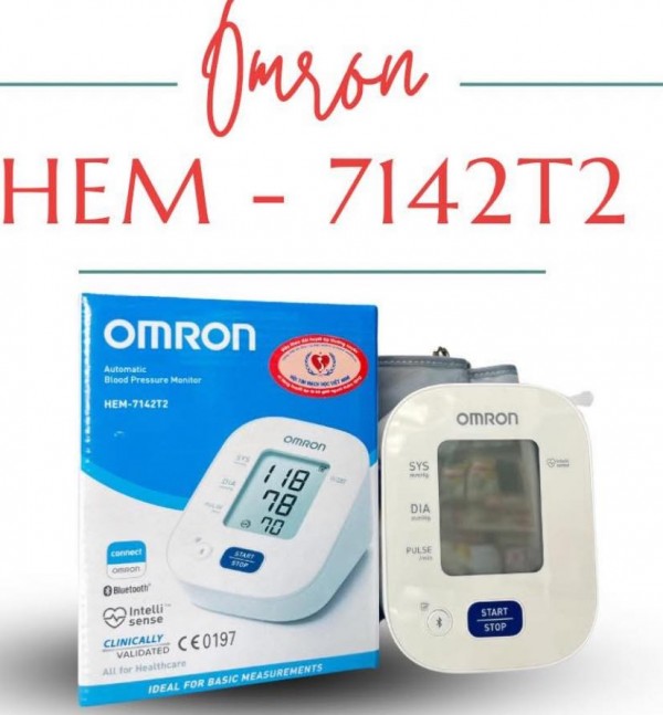 Thiết bị y tế 4H. Máy đo huyết áp OMRON HEM 7142T2