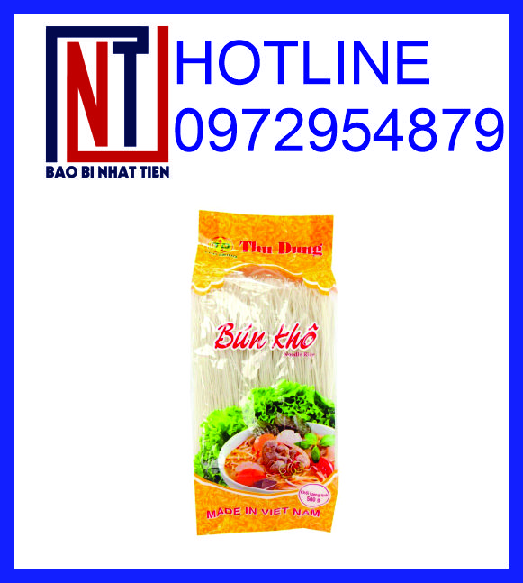 Bao bì bún khô, chuyên sản xuất bao bì bún khô