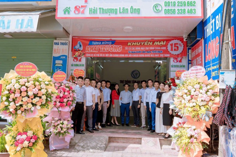 Khai trương rộn ràng – Trợ thính Tâm An chính thức có mặt tại Hưng Yên 