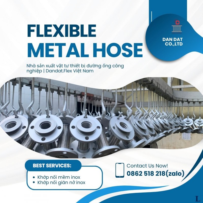 Khop noi mem, khớp nối chống rung, khớp nối mềm mặt bích, nối mềm inox