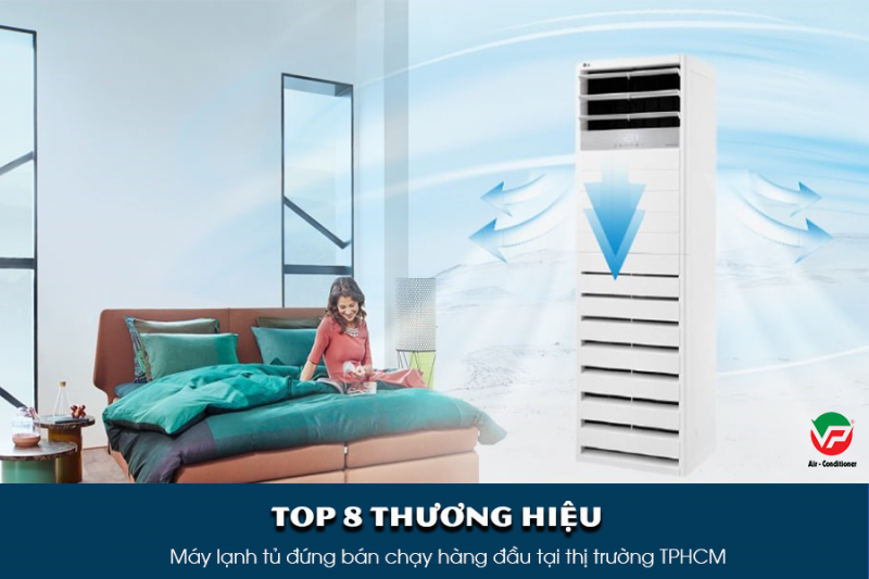 TOP 8 thương hiệu Điều hòa tủ đứng bán chạy hàng đầu tại thị trường TPHCM