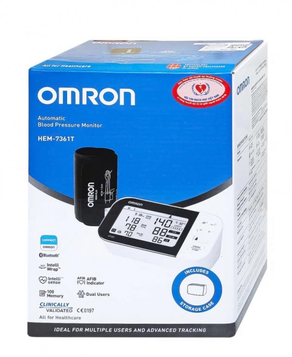 Thiết bị y tế 4H. Máy đo huyết áp OMRON HEM 7361T