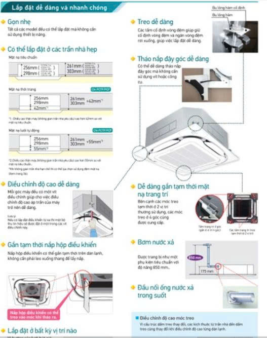 Triều An chuyên cung cấp & lắp đặt máy lạnh âm trần Daikin 3HP — Giải pháp làm mát tối ưu cho không 