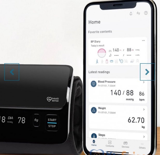 Thiết bị y tế 4H. Máy đo huyết áp OMRON HEM 7600T