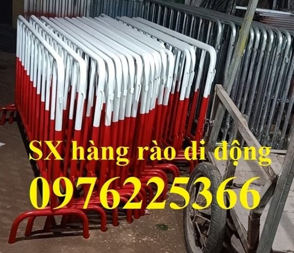 Hàng rào sắt di động - Xưởng sản xuất hàng rào di động Bền, đẹp, giá rẻ
