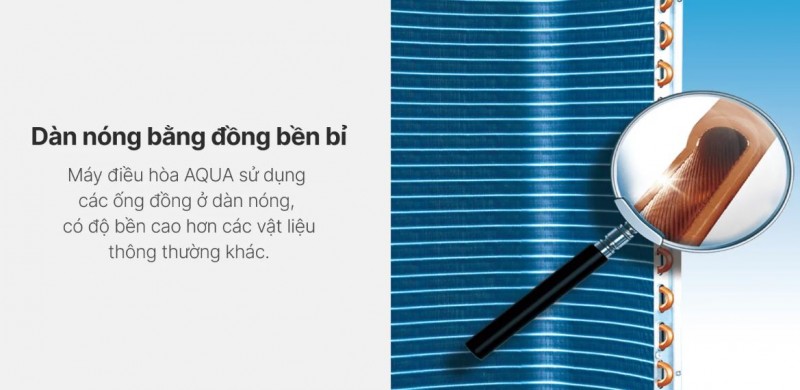 Máy lạnh treo tường Aqua AQA RV9QC Inverter – Lựa chọn tối ưu cho không gian sống hiện đại
