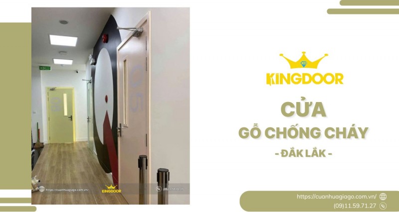 Cửa Gỗ Chống Cháy Tại Đắk Lắk | An Toàn Cho Nhà Vùng Cao