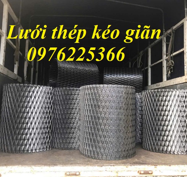 Lưới thép kéo giãn 20x40, lưới thép kéo giãn 30x60