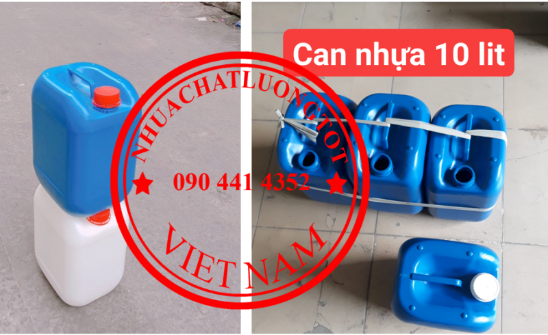 Can nhựa 30 lít vuông đựng hóa chất nguy hại, axit độc hại 