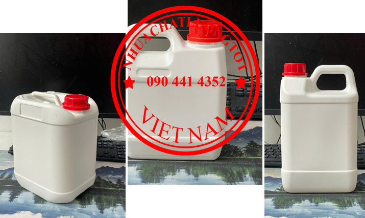 Can nhựa 10 lít: Đựng hóa chất độc hại, an toàn tuyệt đối