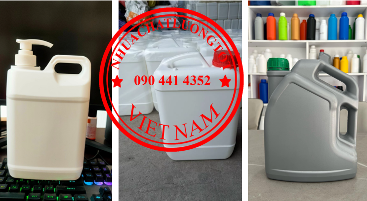Can nhựa 10 lít: Đựng hóa chất độc hại, an toàn tuyệt đối