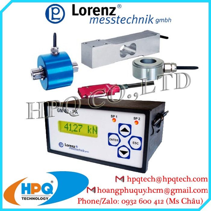 Cảm biến lực nén Lorenz Messtechnik chính hãng tại HPQ TECH - 09326 00412
