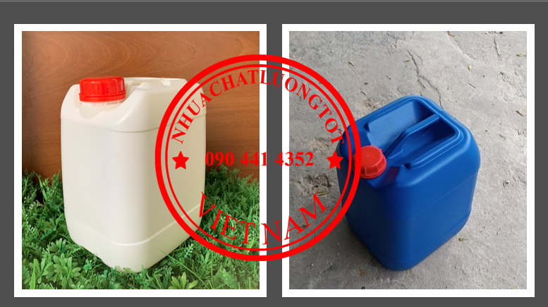 Can nhựa 10 lít đựng vi sinh, sản xuất can nhựa 20 lít đựng dầu nhờn