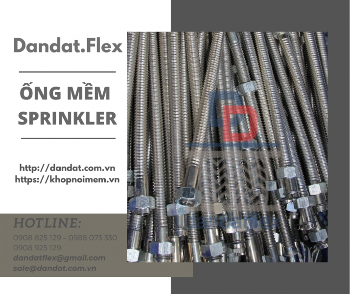 Ống Mềm Inox 316, Ống Mềm Inox 304, Ống Mềm Dẫn Hơi Chịu Nhiệt, Ống Nối Mềm Kim Loại