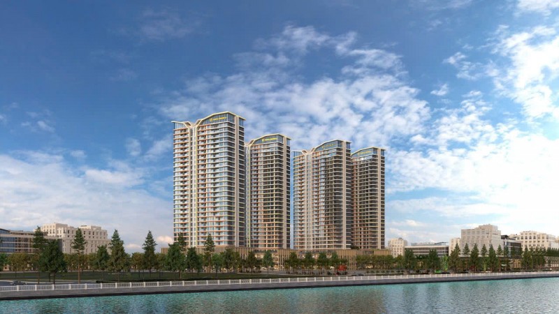 Suất ngoại giao CHCC ven sông Hàn, trung tâm thành phố Đà nẵng, giá chỉ 8x triệu/m2, vừa view sông