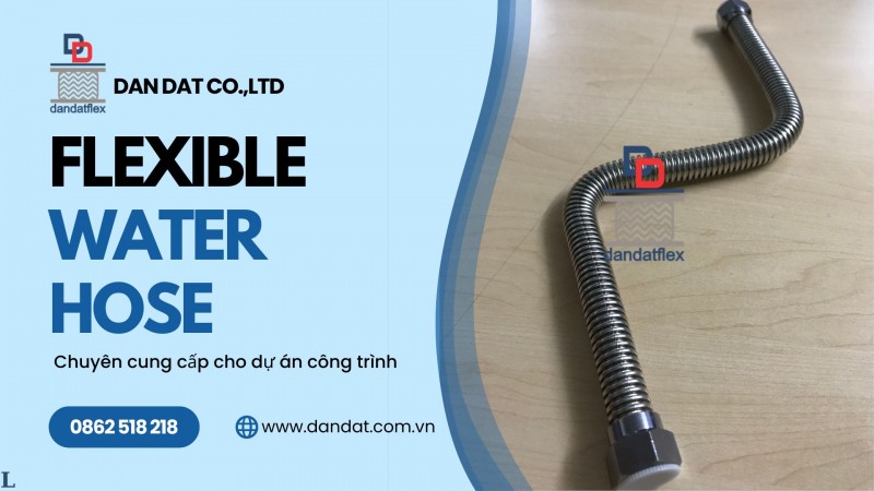 Báo giá dây cấp nước nóng lạnh, dây dẫn nước mềm inox, ống nước nóng lạnh phi 21