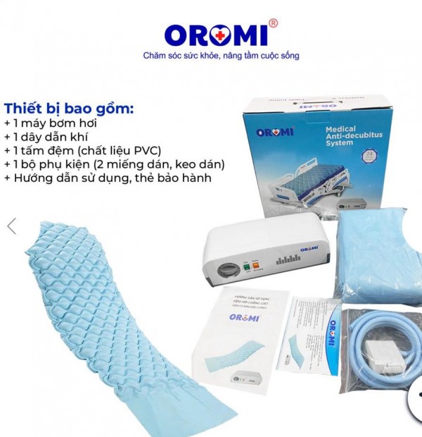 Thiết bị y tế 4H.Đệm chống loét OROMI HF608..