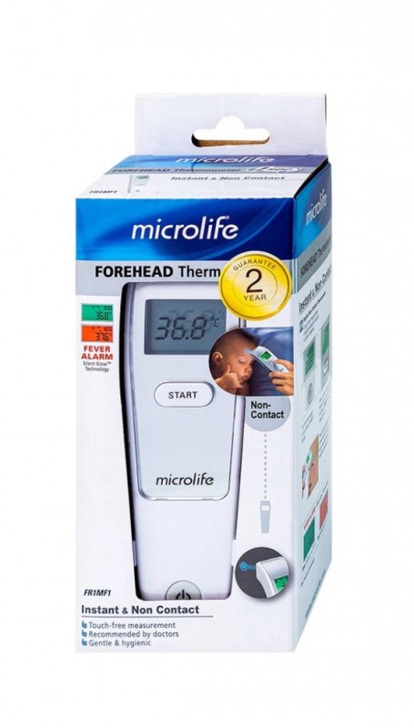 Thiết bị y tế 4H. Máy đo thân nhiệt không tiếp xúc Microlife FR1MF1