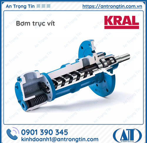 Giải Pháp Bơm Trục Vít KRAL (K, L, C) Chính Hãng – Tiết Kiệm Chi Phí Tối Đa.