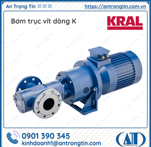 Giải Pháp Bơm Trục Vít KRAL (K, L, C) Chính Hãng – Tiết Kiệm Chi Phí Tối Đa.