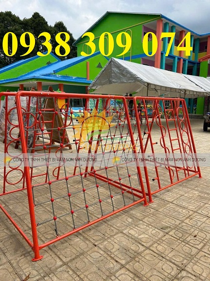 Thang leo sắt trẻ em ngoài trời,thang leo thể chất trẻ em TL