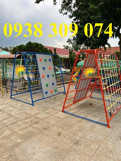 Thang leo sắt trẻ em ngoài trời,thang leo thể chất trẻ em TL