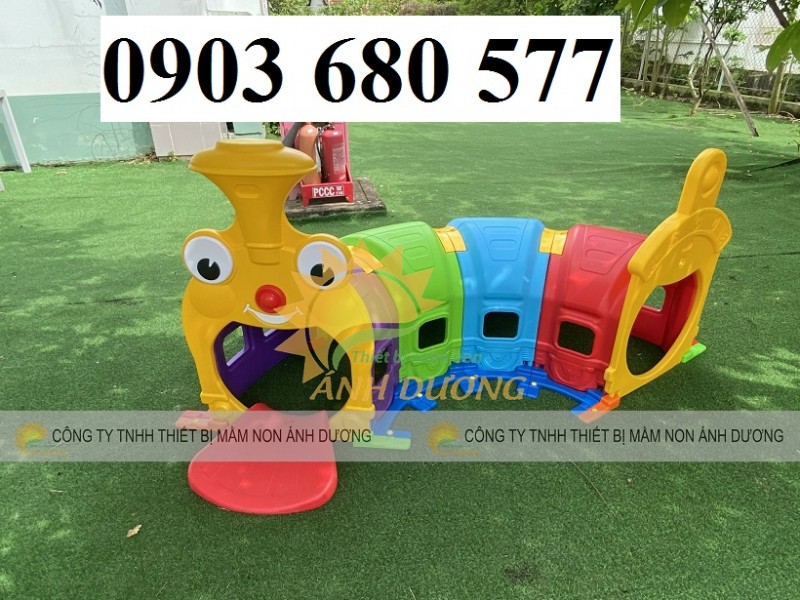 Hang chui - hầm chui bằng nhựa cho trẻ em mầm non
