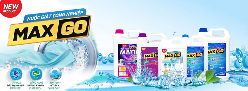Nước giặt MaxGo – Giải pháp làm sạch hiệu quả, thơm lâu cho mọi loại vải