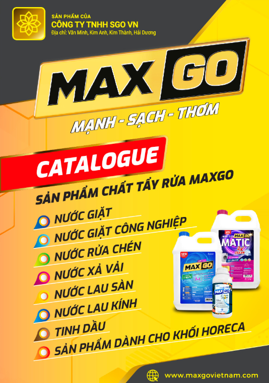 Nước giặt MaxGo – Giải pháp làm sạch hiệu quả, thơm lâu cho mọi loại vải